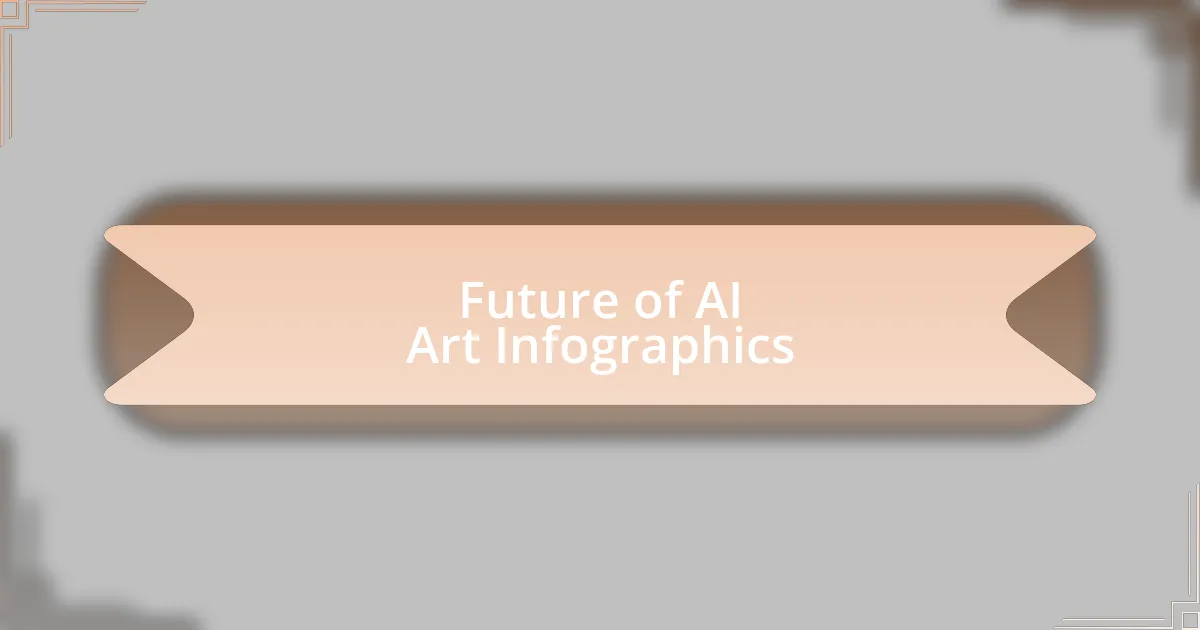Future of AI Art Infographics