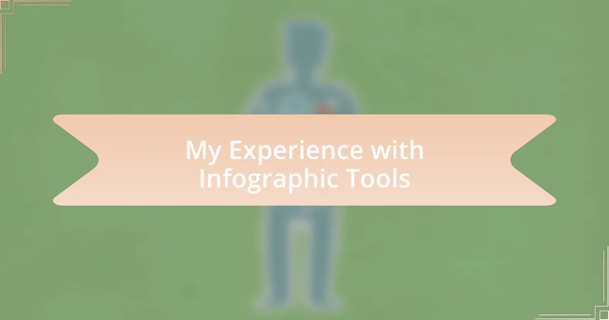 My Experience with Infographic Tools