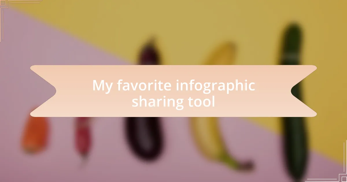 My favorite infographic sharing tool